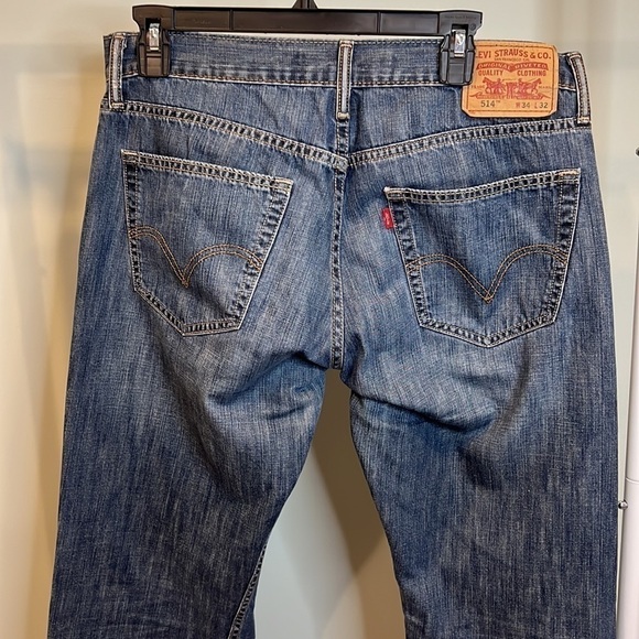 ✨HOST PICK✨ Men’s Levi’s Slim Straight Denim Jeans 34 X 32 - Picture 9 of 11